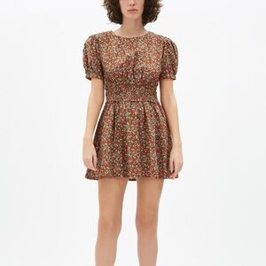 Free People Floral mini dress in size medium